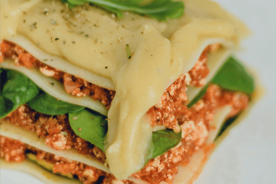 lasagne vegan